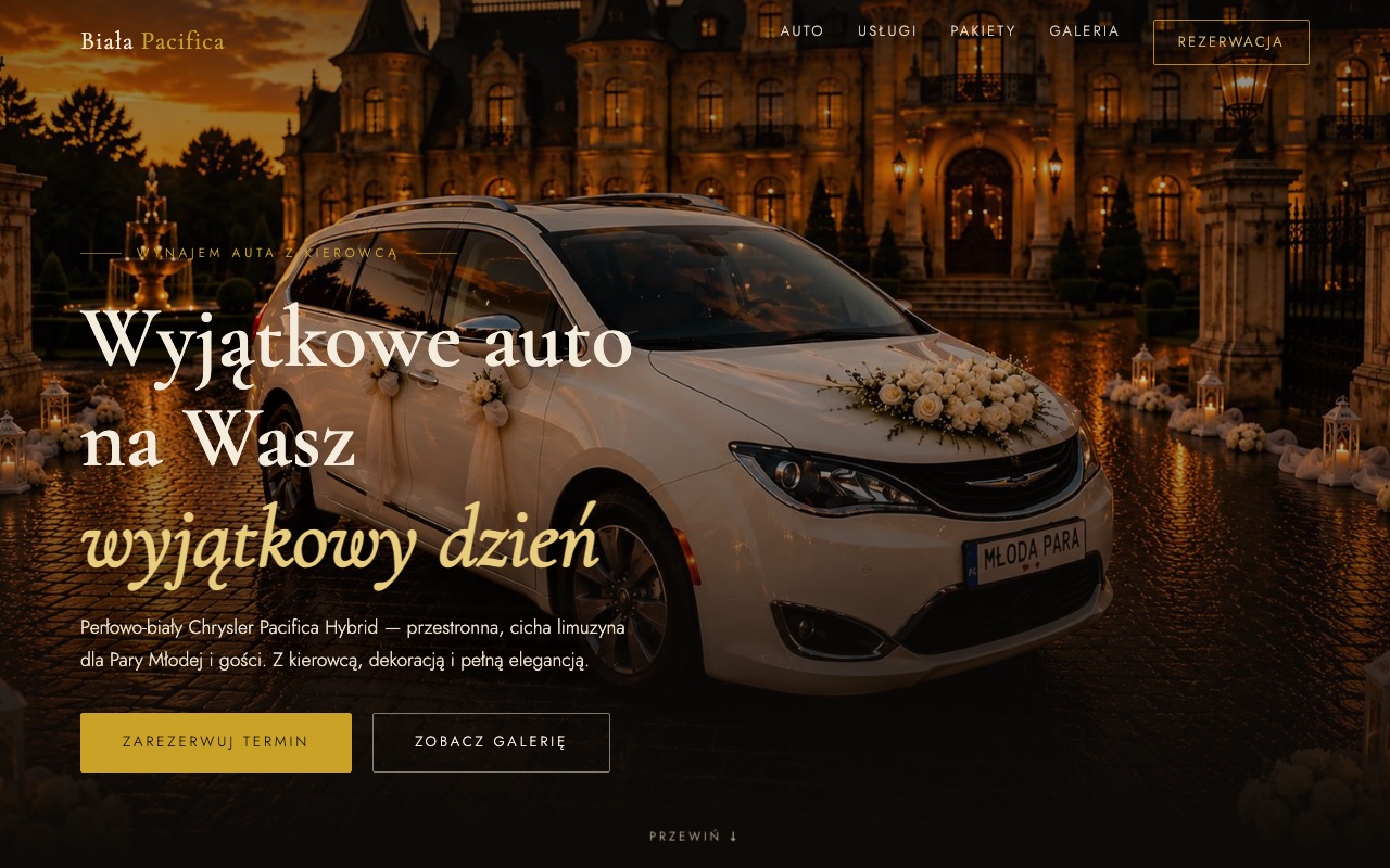 Screenshot of Biała Pacifica